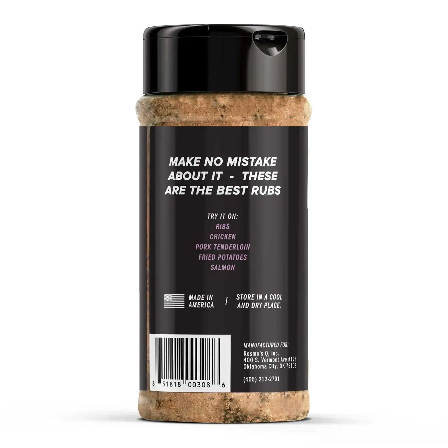 Kosmos Q - The Best Steak Rub