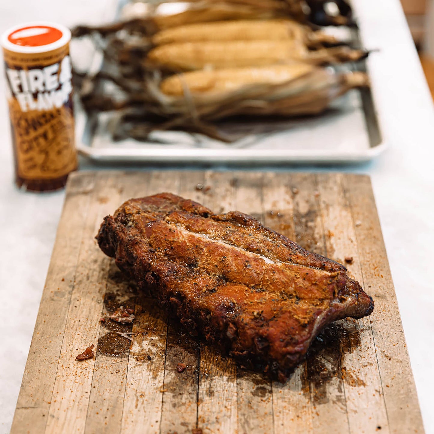 Fire & Flavor - Fire & Flavor Kansas City Rib Rub, 9-Oz