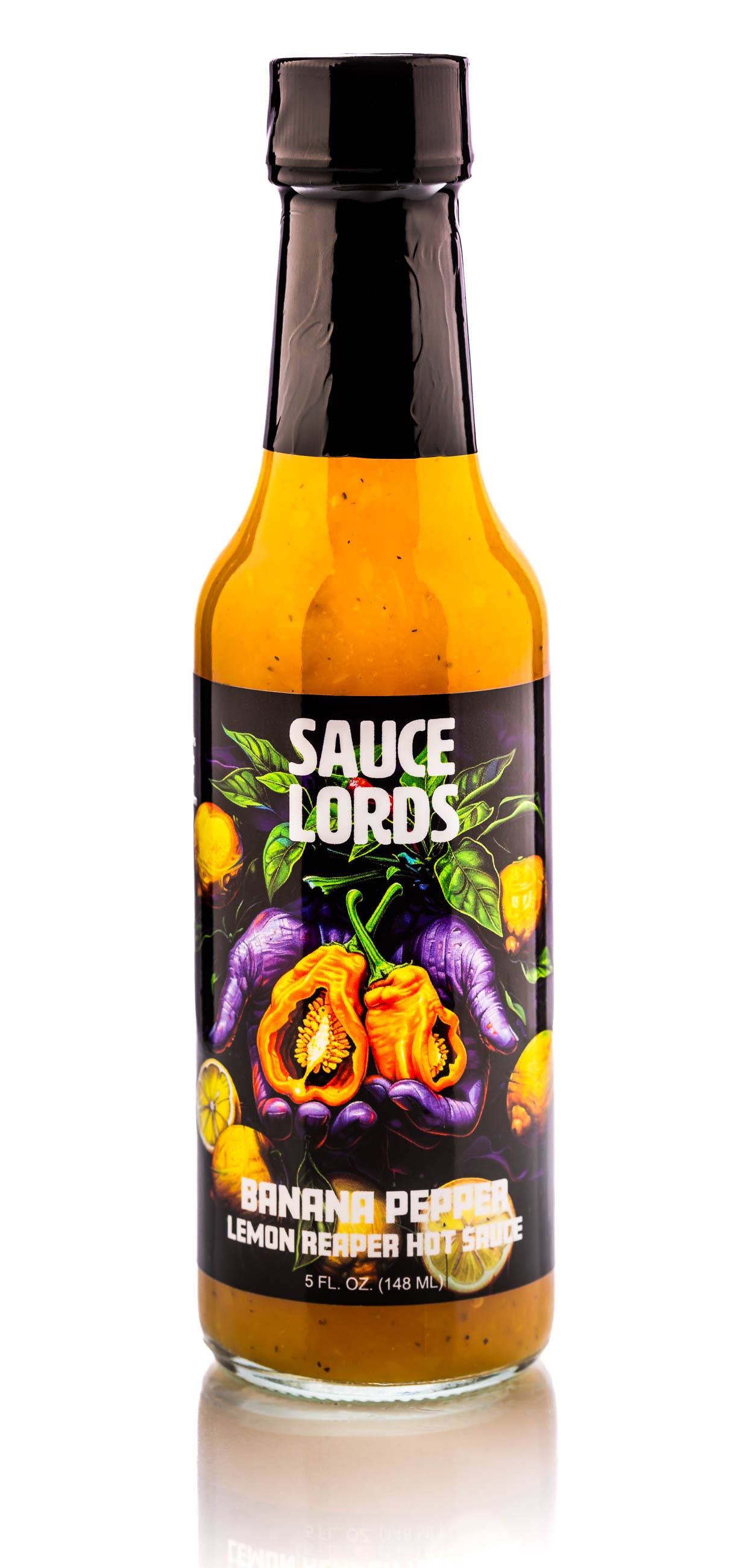 HAB Sauce - Banana Pepper Lemon Reaper Hot Sauce (hot)
