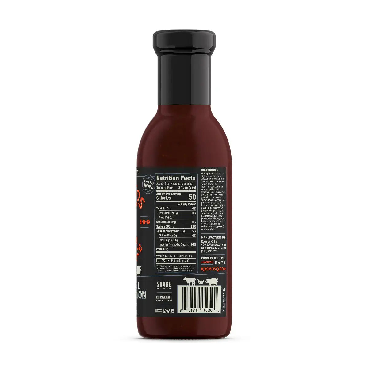 Kosmos Q - Competition BBQ Sauce Bottles