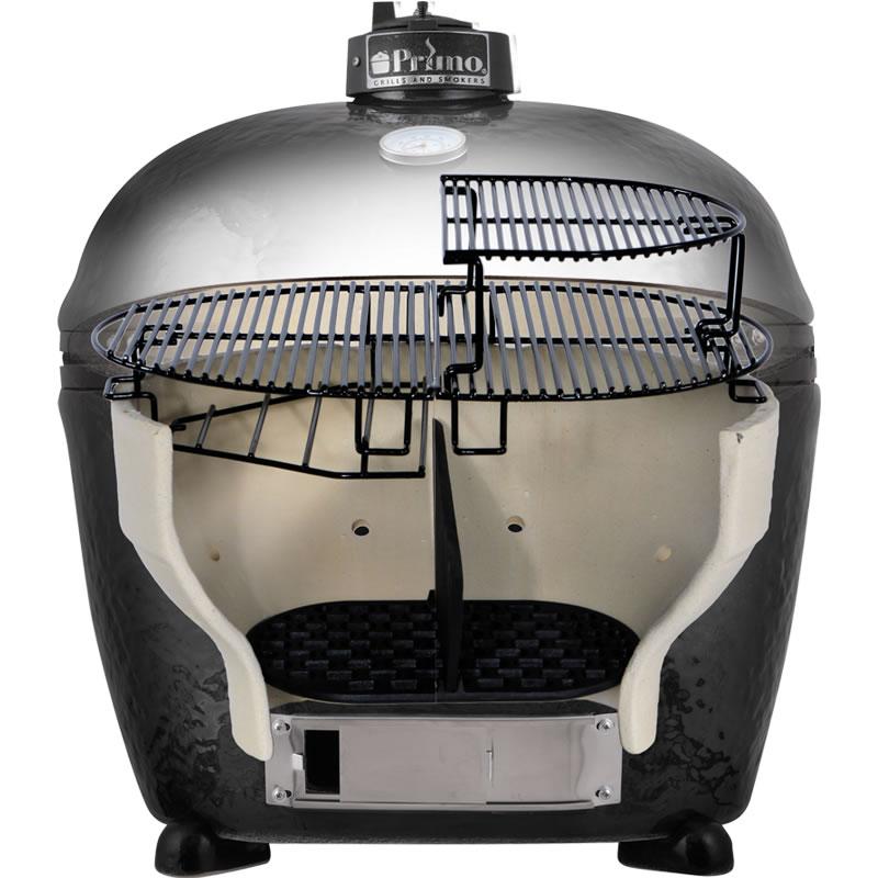 Primo Jack Daniel’s Edition Oval XL 400 Charcoal Smoker PGCXLHJ IMAGE 2