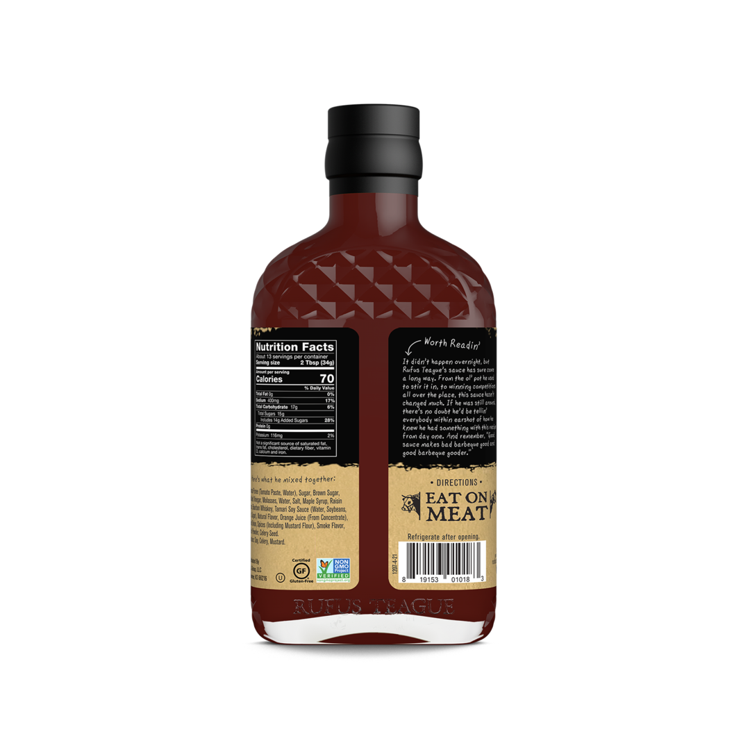 Rufus Teague - Whiskey Maple BBQ Sauce