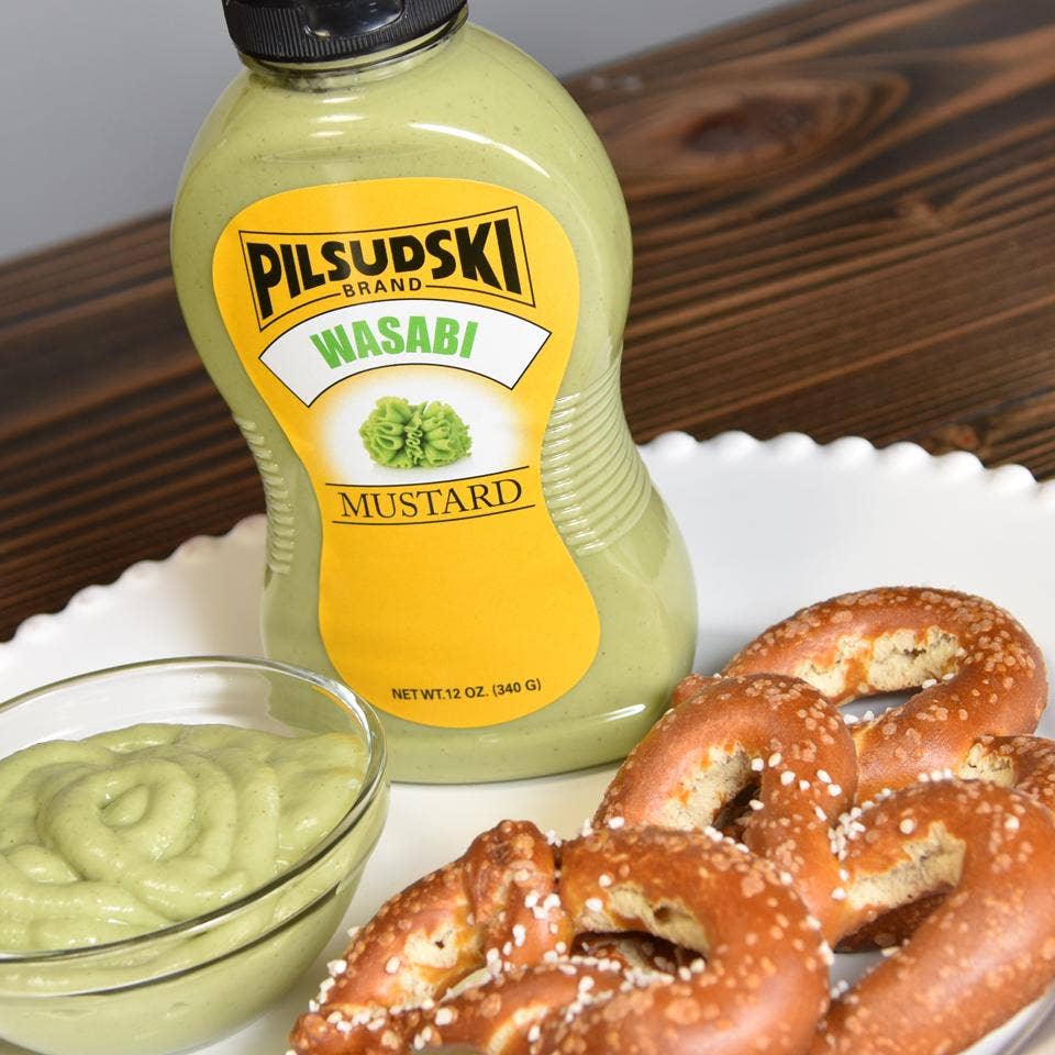 Pilsudski Mustard Co - Wasabi Mustard 12/12 oz