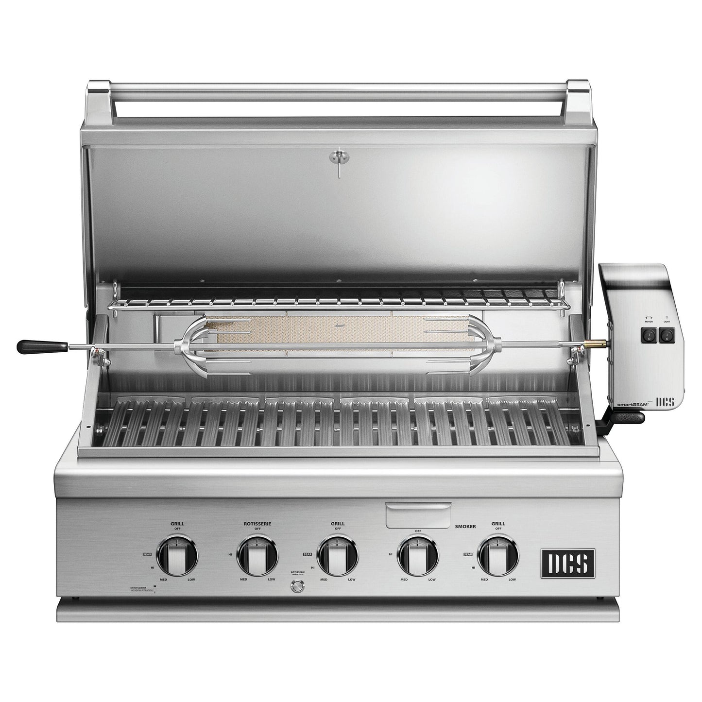 DCS Series 7 36in Built-in Gas Grill with Rotisserie BH1-36R-L IMAGE 2