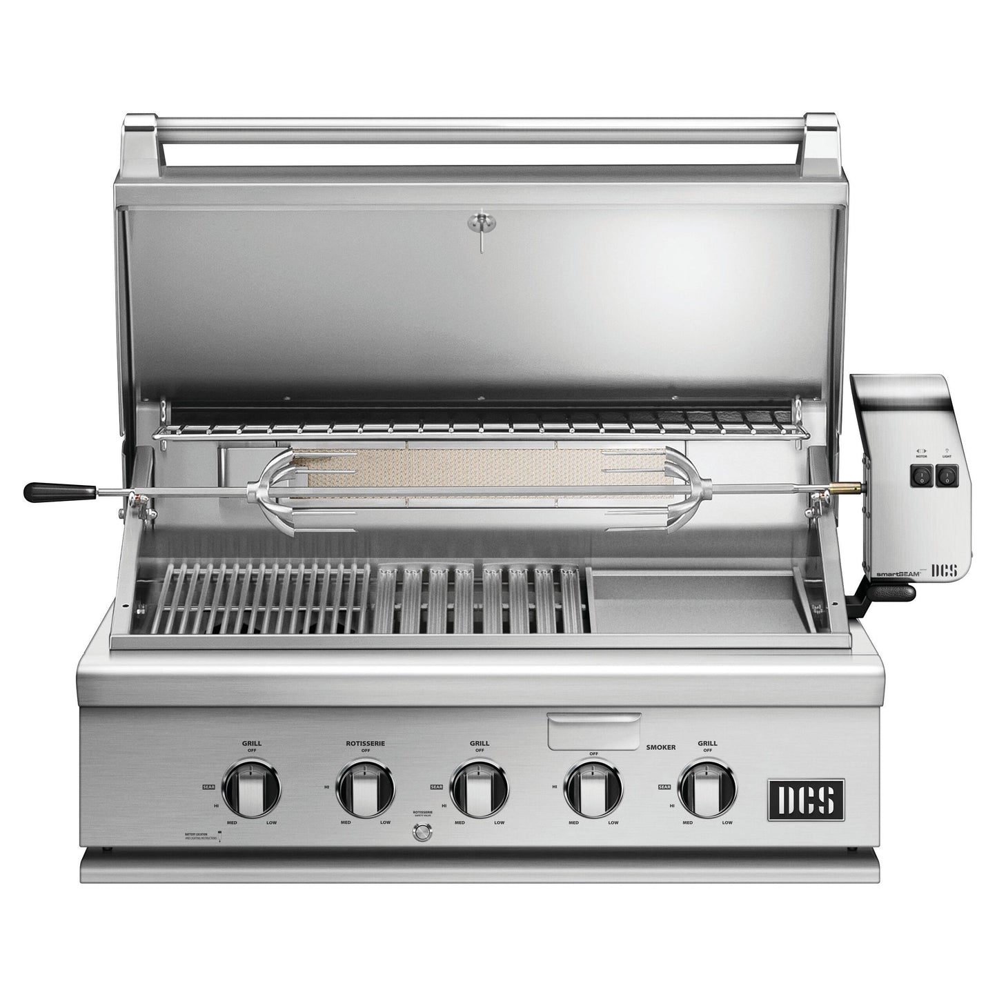 DCS Series 7 36in Built-in Gas Grill with Rotisserie BH1-36R-L IMAGE 9