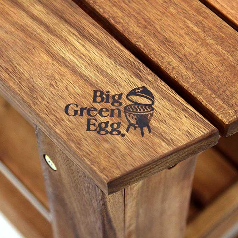 Big Green Egg Acacia Wood Table for XL Egg 118264 IMAGE 2
