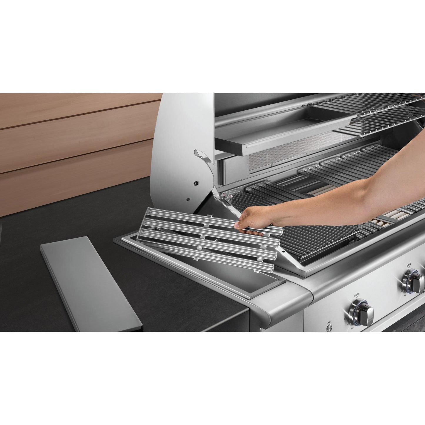 DCS Series 9 36in Built-in Hybrid Grill with Rotisserie BE1-36RC-N IMAGE 4