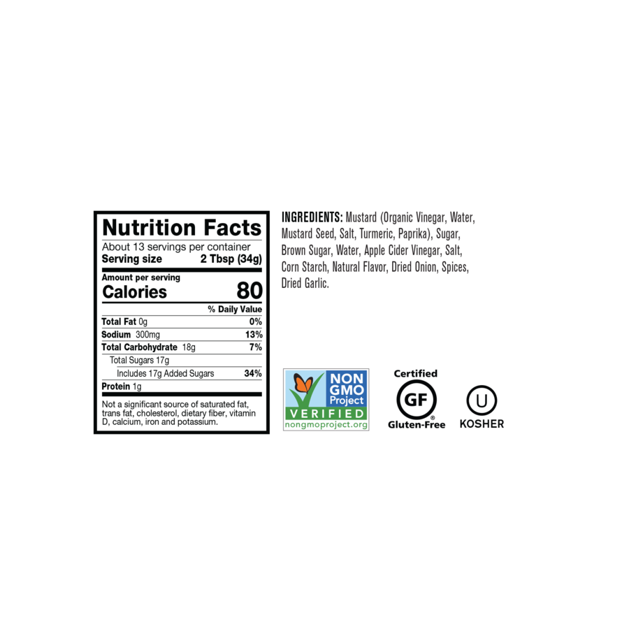 Rufus Teague - KC Gold Mustard BBQ Sauce