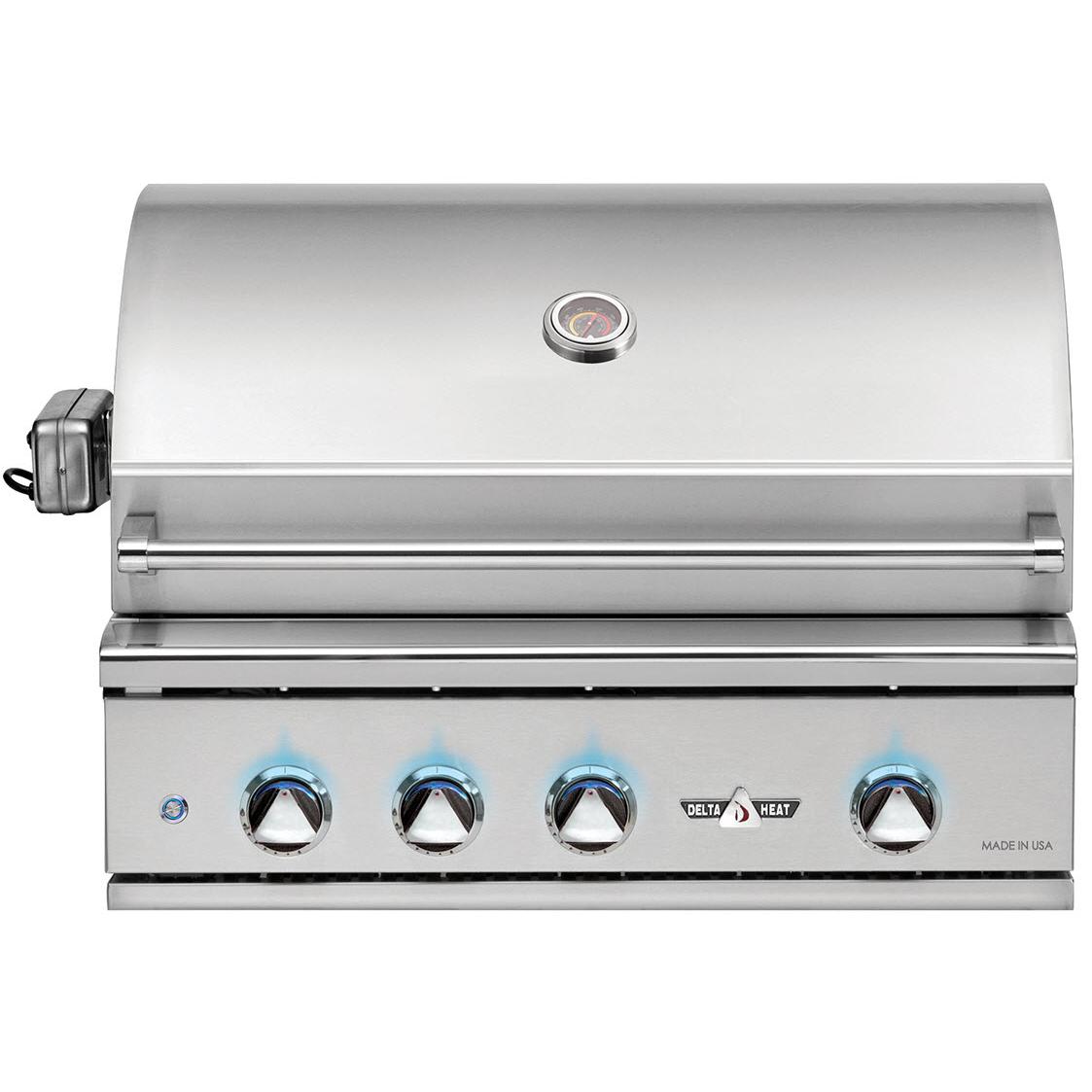 Delta Heat Premier Series Liquid Propane Gas Grill with Rotisserie DHBQ32RS-D-L IMAGE 1