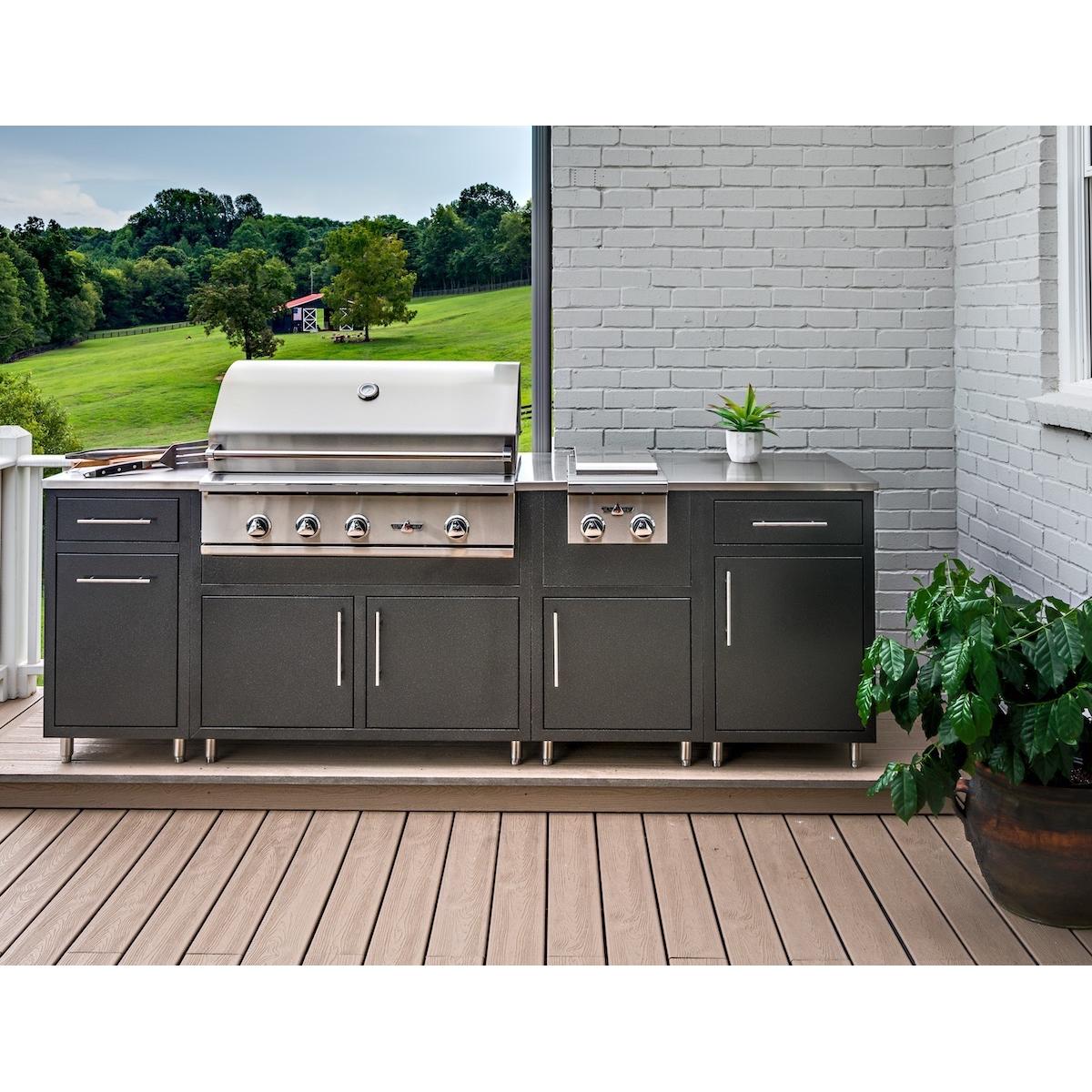 Delta Heat Premier Series Liquid Propane Gas Grill with Rotisserie DHBQ38RS-D-L IMAGE 2