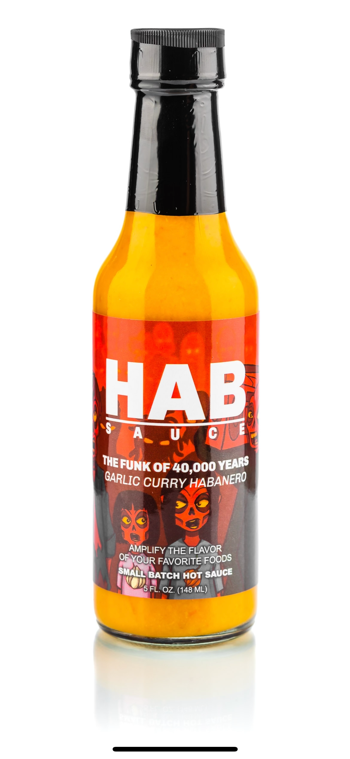 HAB Sauce - The Funk of 40,000 Years "Garlic Curry HAB Hot Sauce"