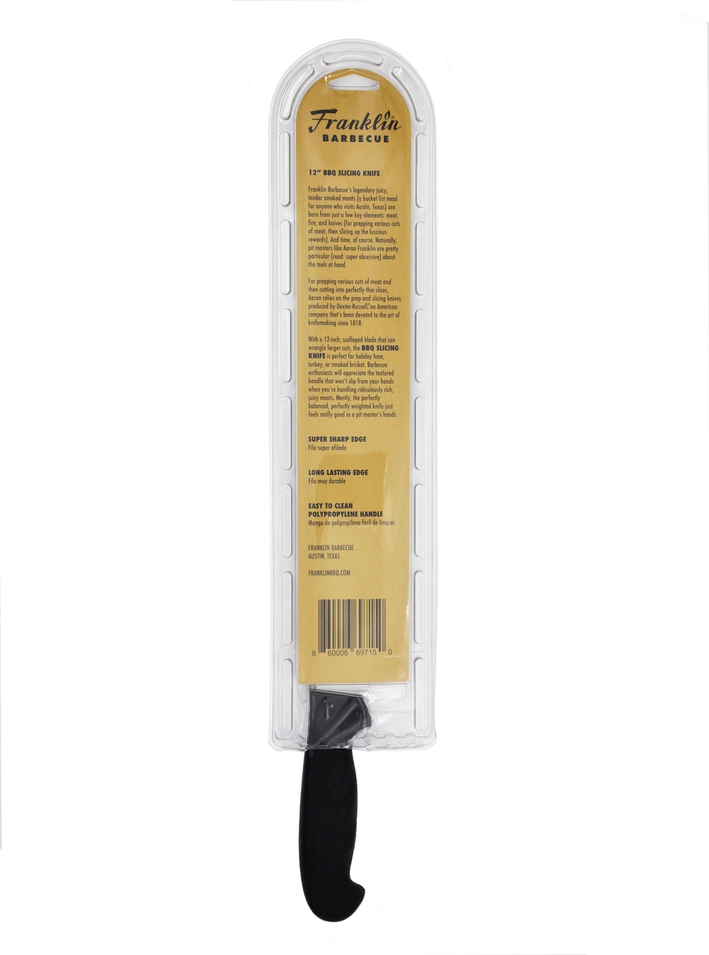 Franklin Barbecue - 12 inch Franklin Barbecue Slicer Knife