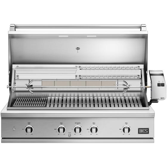 DCS Series 9 48in Built-In Gas Grill with Infrared Sear Burner BE1-48RCI-L IMAGE 2