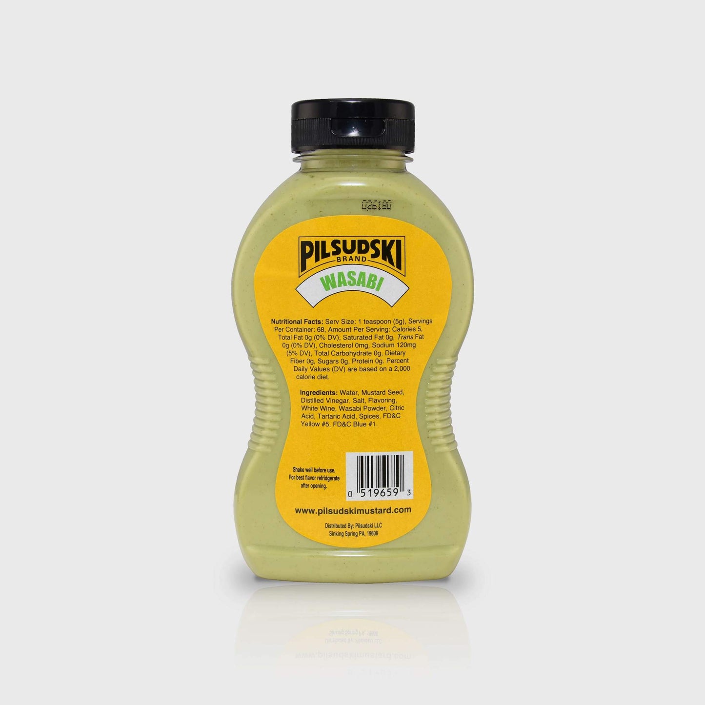 Pilsudski Mustard Co - Wasabi Mustard 12/12 oz