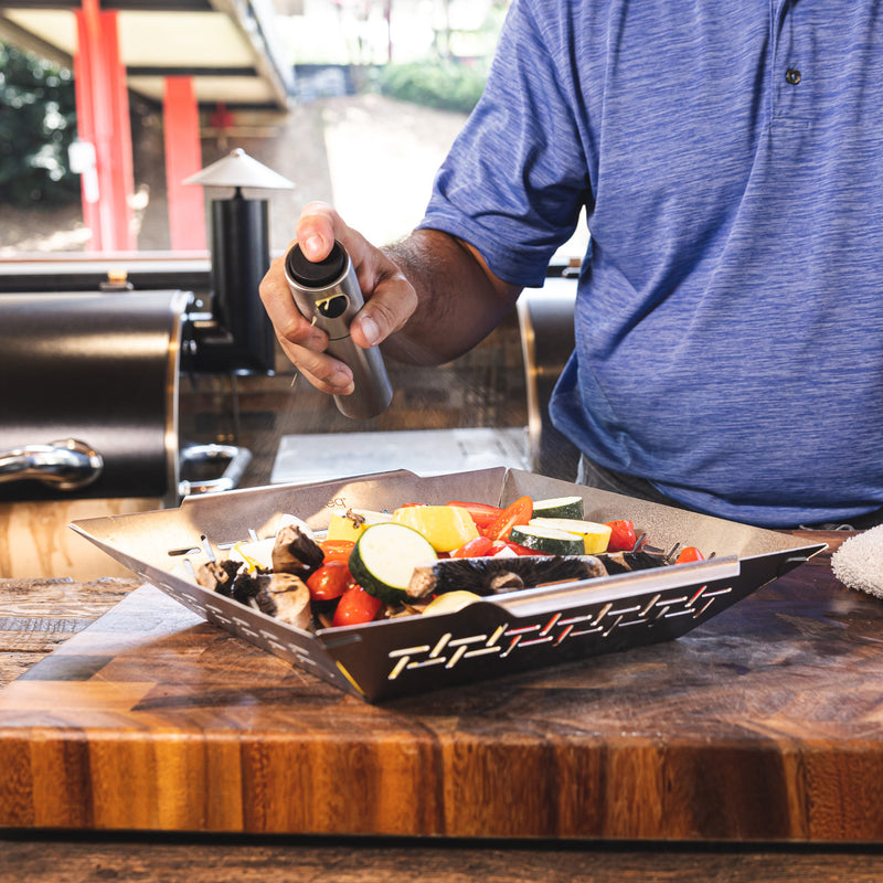 Stainless Steel BBQ Tray Set