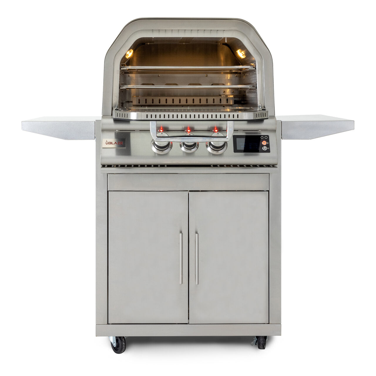 Blaze 26-Inch LP Outdoor Pizza Oven With Rotisserie