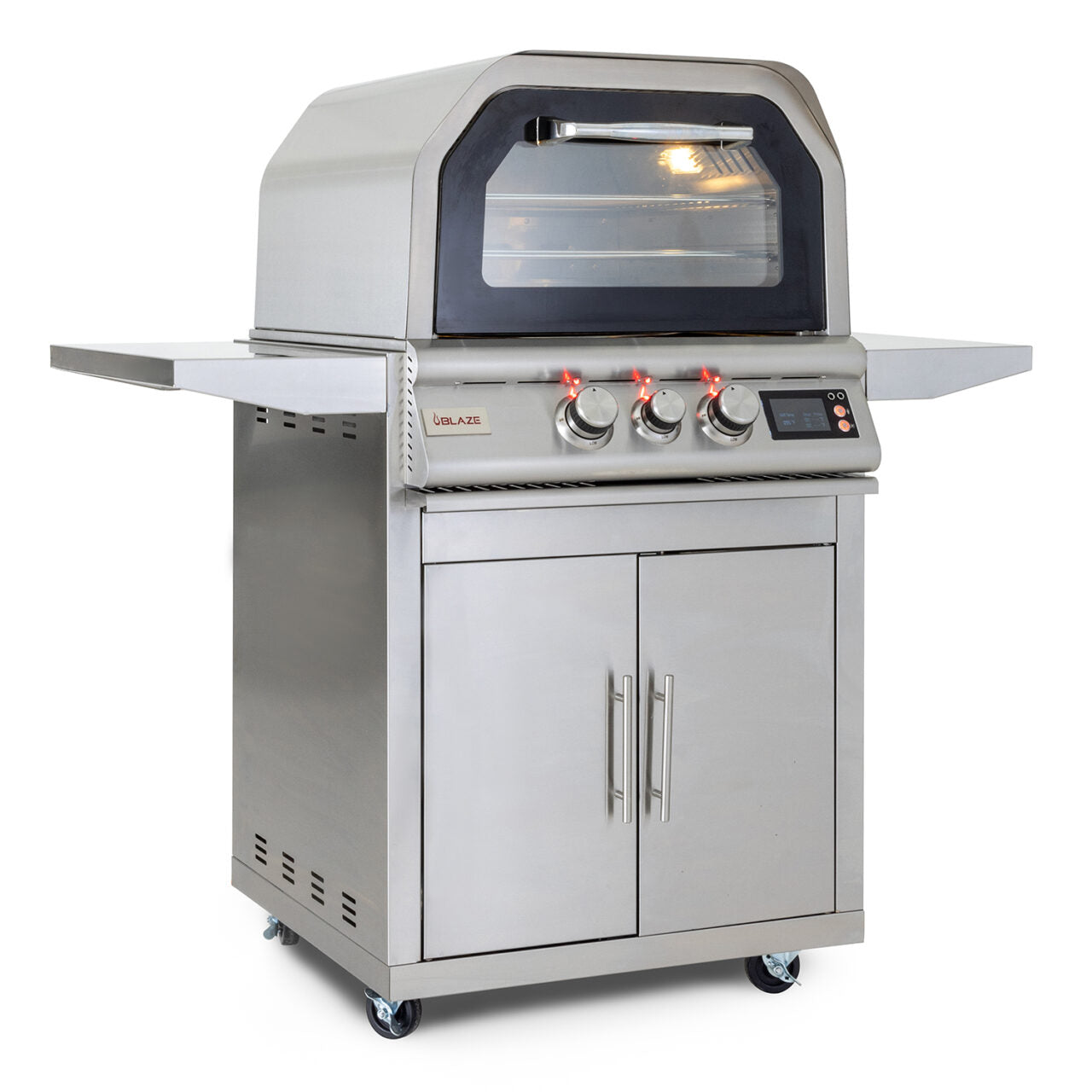 Blaze 26-Inch LP Outdoor Pizza Oven With Rotisserie