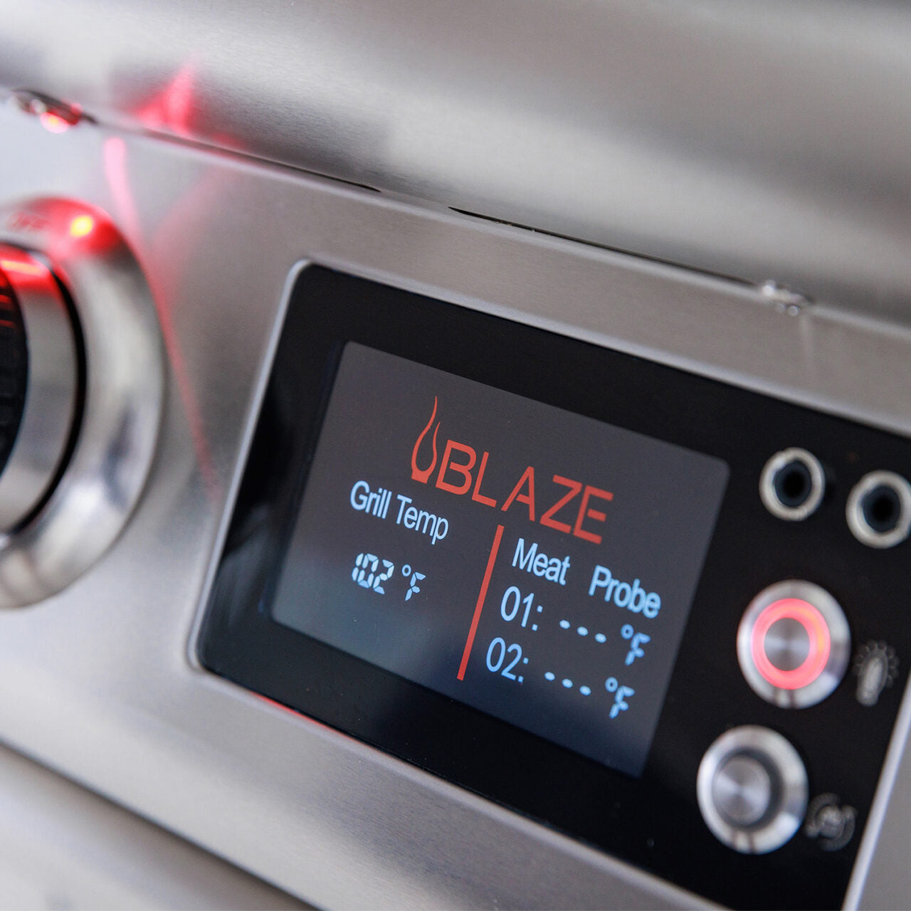 Blaze 26-Inch LP Outdoor Pizza Oven With Rotisserie