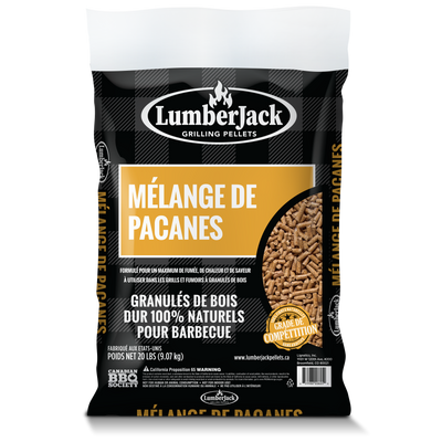 Lumberjack Pecan Blend Pellets - 20lb Bag