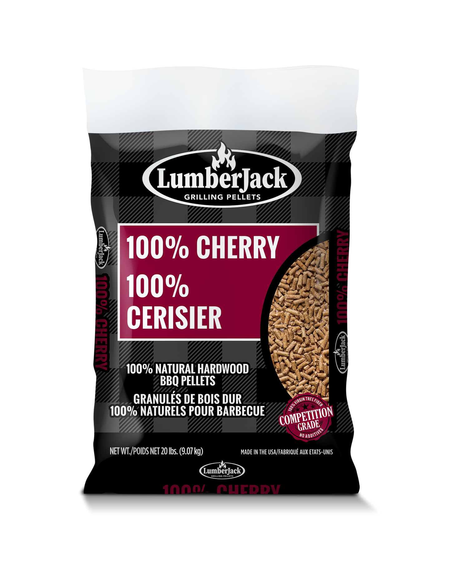 Lumberjack 100% Cherry Pellets - 20lbs