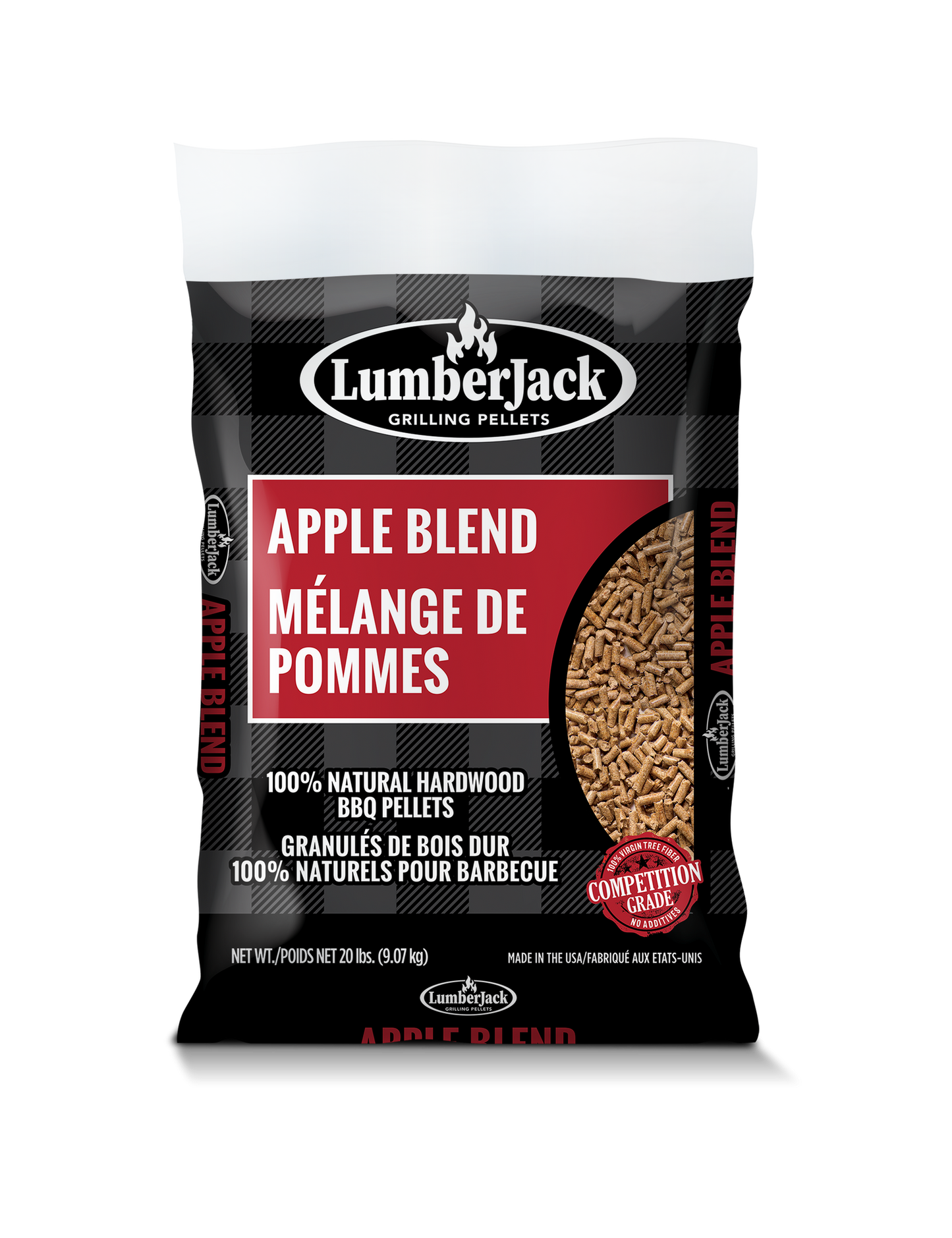 Lumberjack Apple Blend Pellets - 20lb Bag