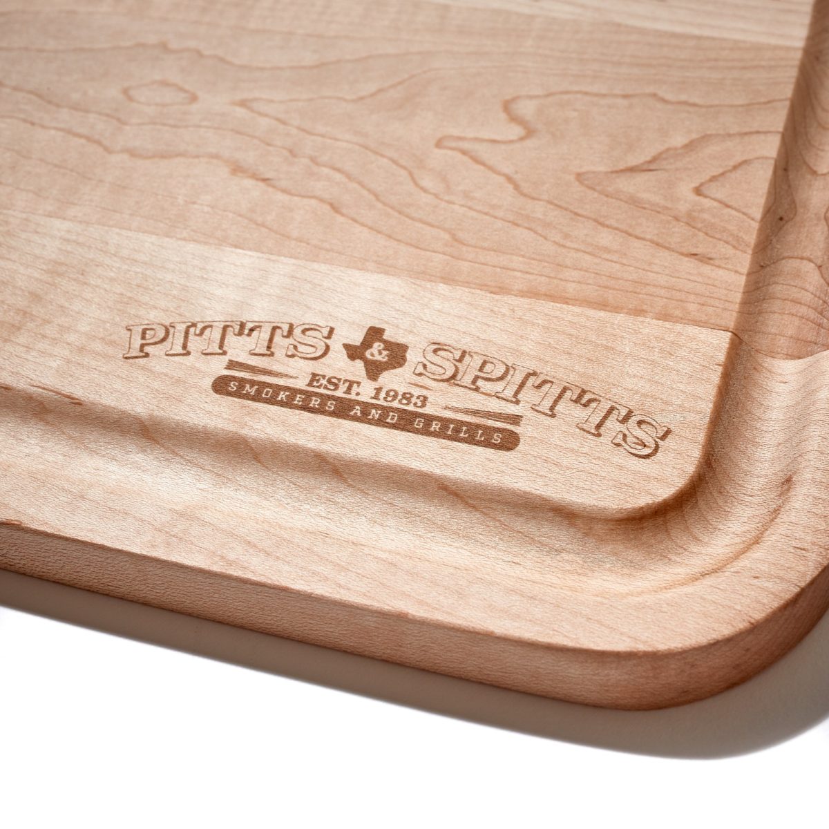 Pitts & Spitts Hardwood Cutting Board