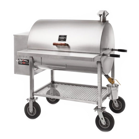 Pitts & Spitts Maverick 1250 Wood Pellet Grill - Stainless Steel