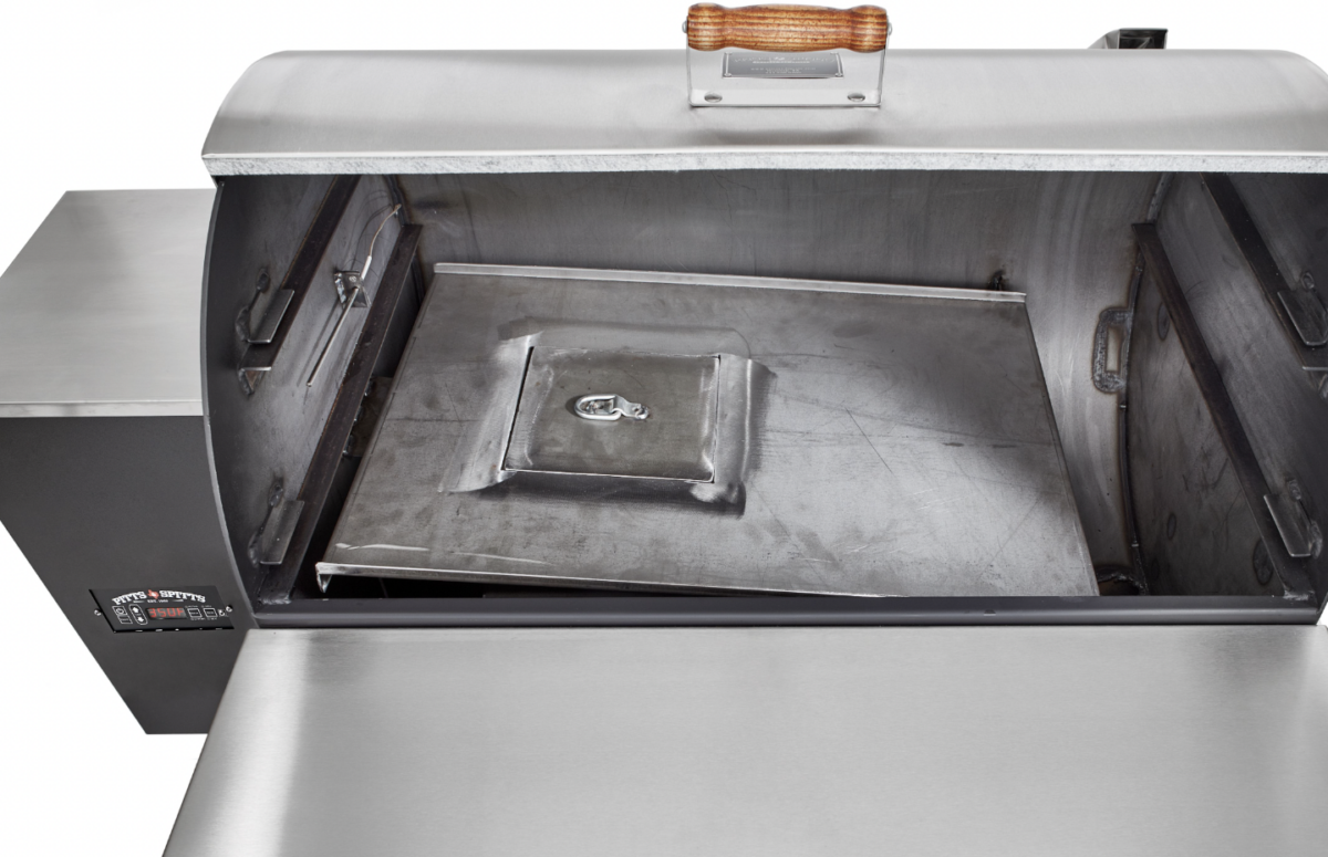 Pitts & Spitts Maverick 1250 Wood Pellet Grill w/ Upright Smoke Box