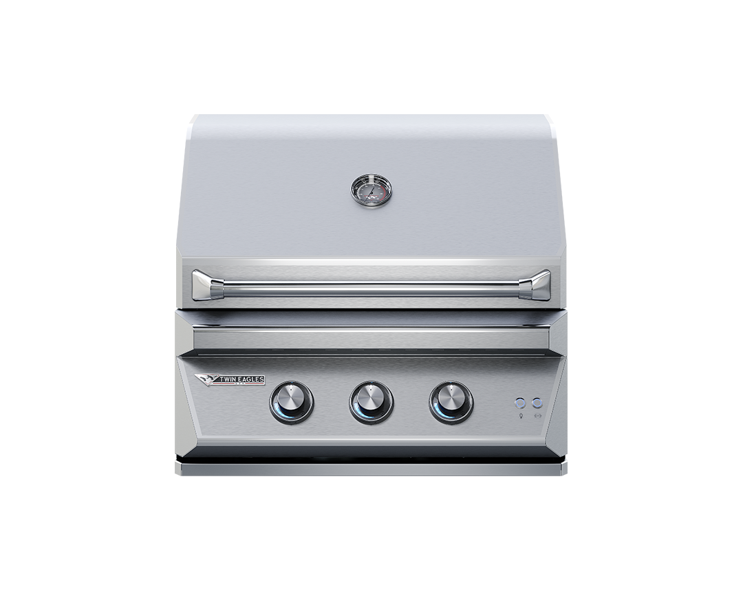 30" Twin Eagles Gas Grill with Infrared Rotisserie - LP