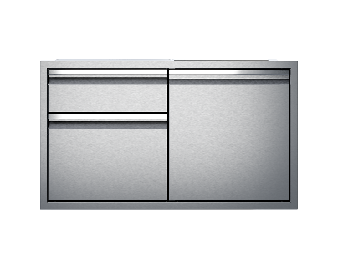 Twin Eagles 36" 2 Drawer Single Door Combo