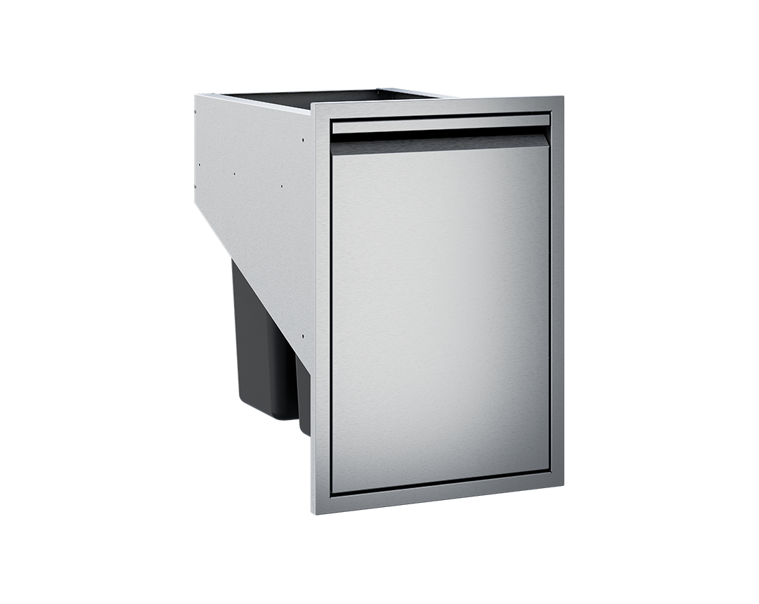 18" TWIN EAGLES DOUBLE TALL TRASH DRAWER