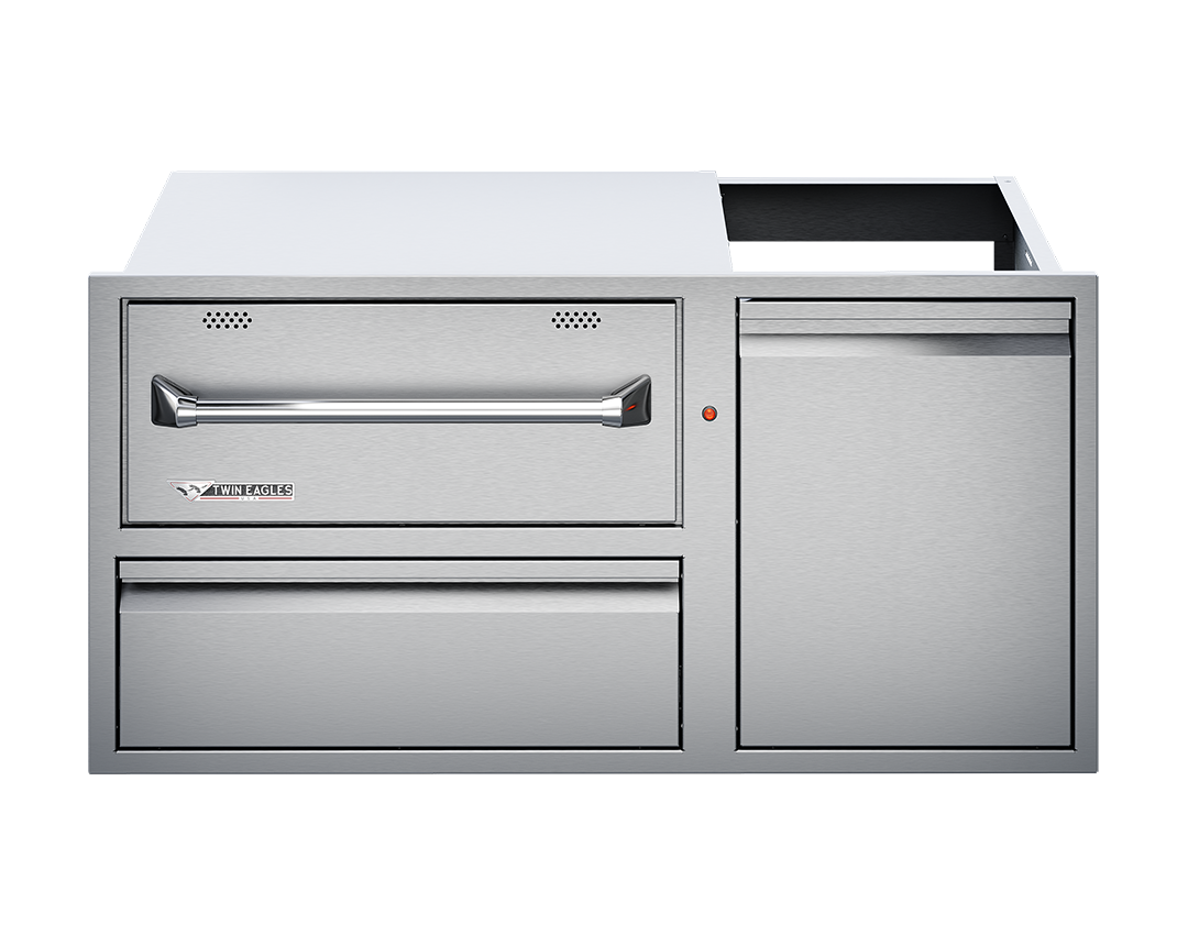42" Twin Eagle Warming Drawer Combo
