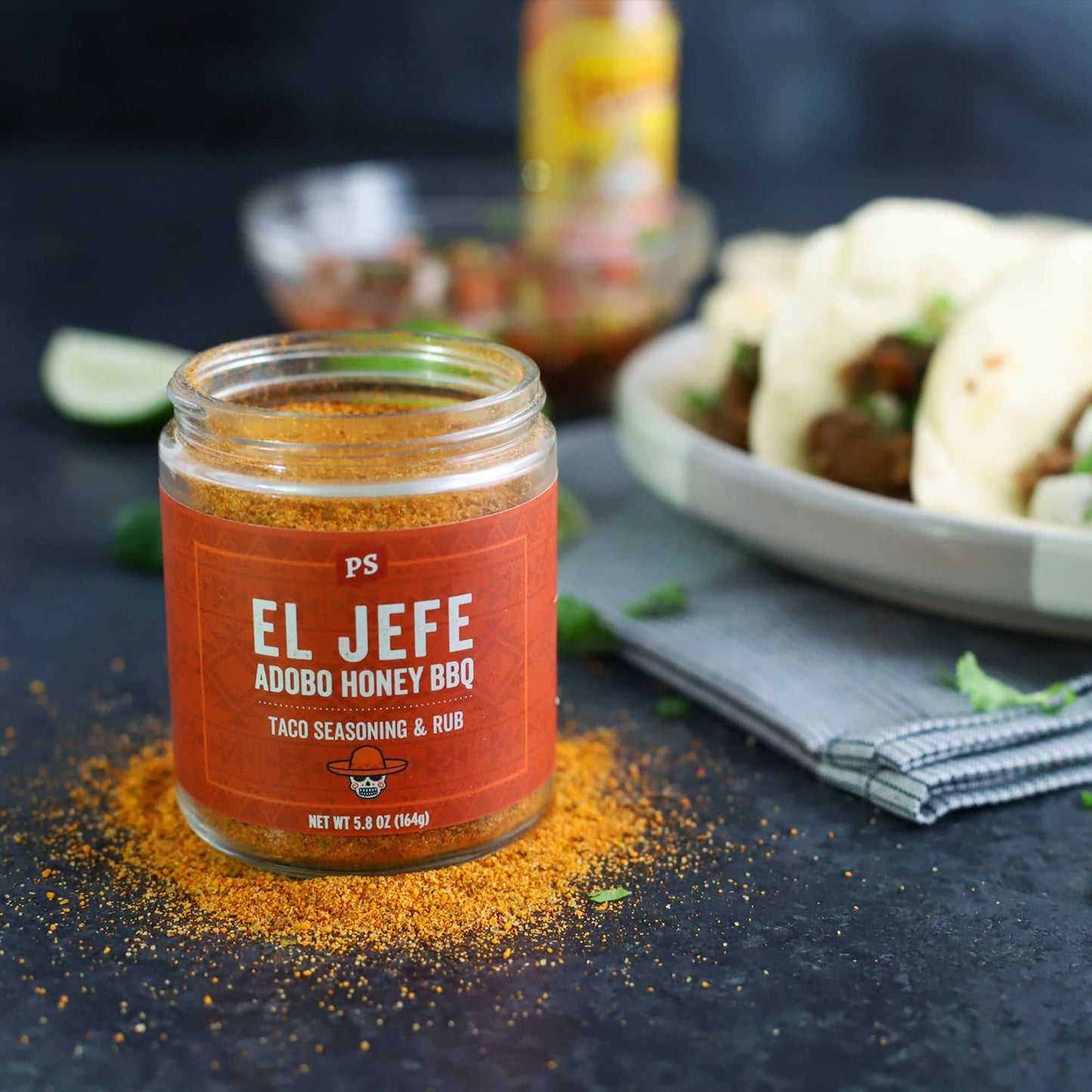 PS Seasoning - El Jefe - Adobo Honey Taco Seasoning & Rub