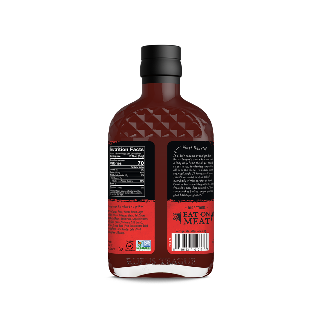 Rufus Teague - Blazin' Hot BBQ Sauce