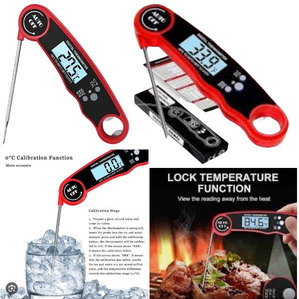 Instant Read Digital Meat Thermometer