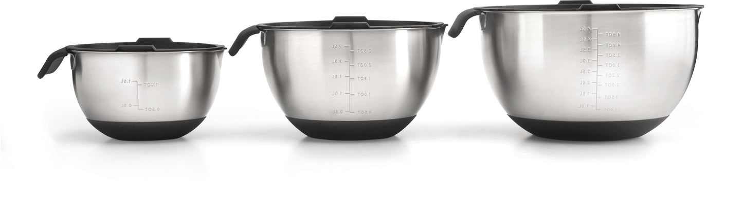 Napoleon 3 Piece Marinating Bowl Set