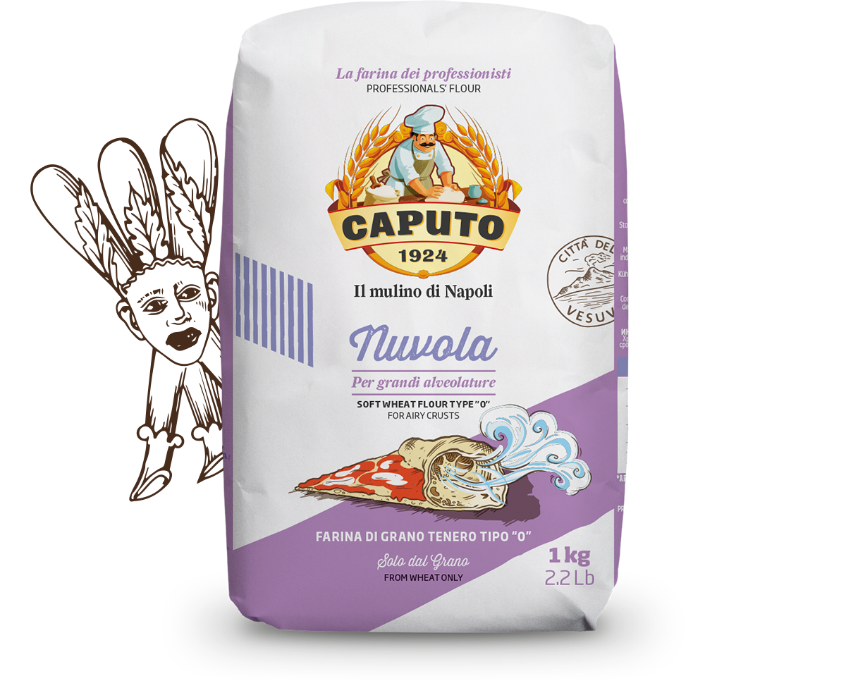 Nuvola Caputo pizza and focaccia flour