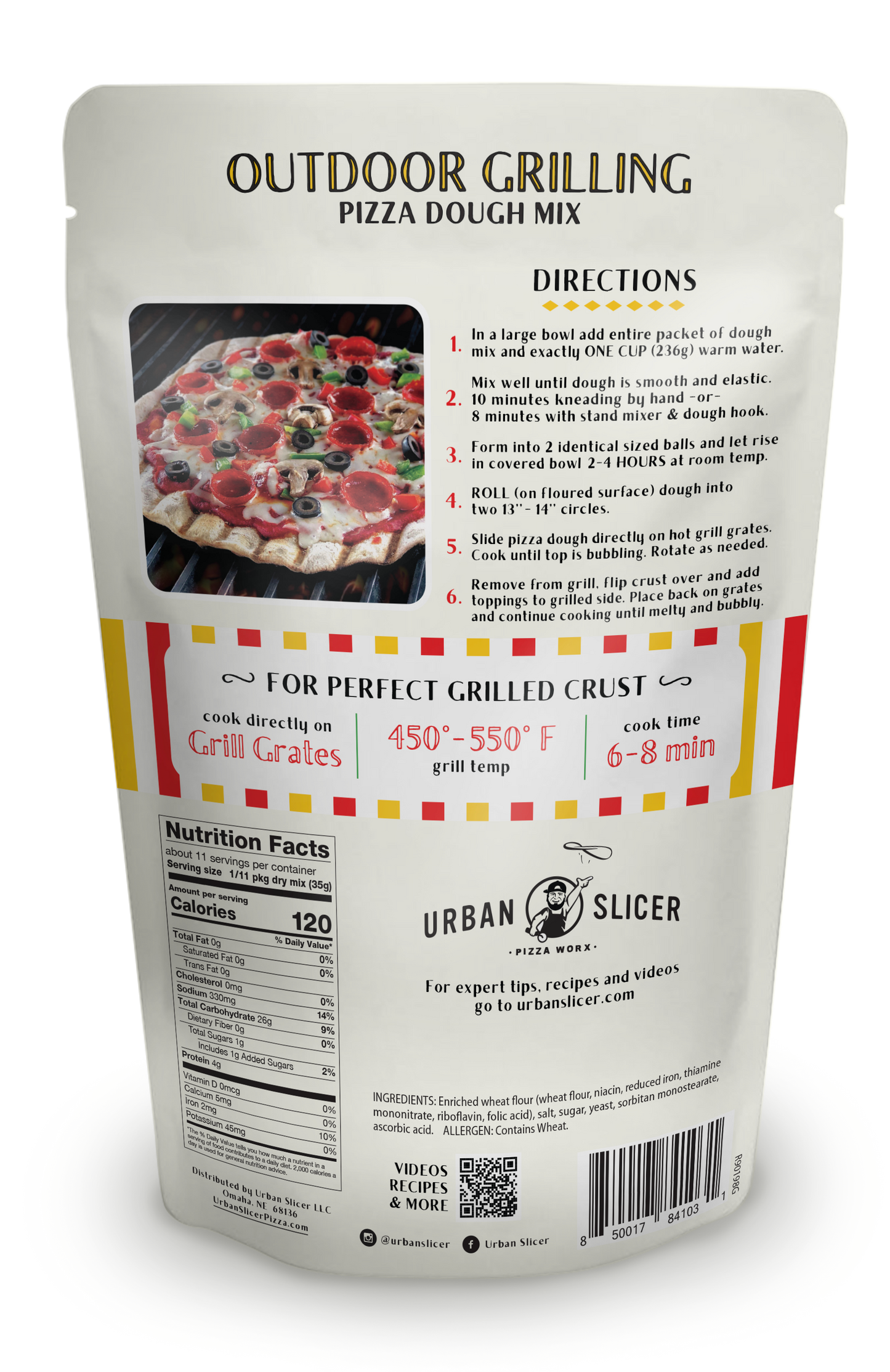 Outdoor Grilling Pizza Dough: 1 - Packages