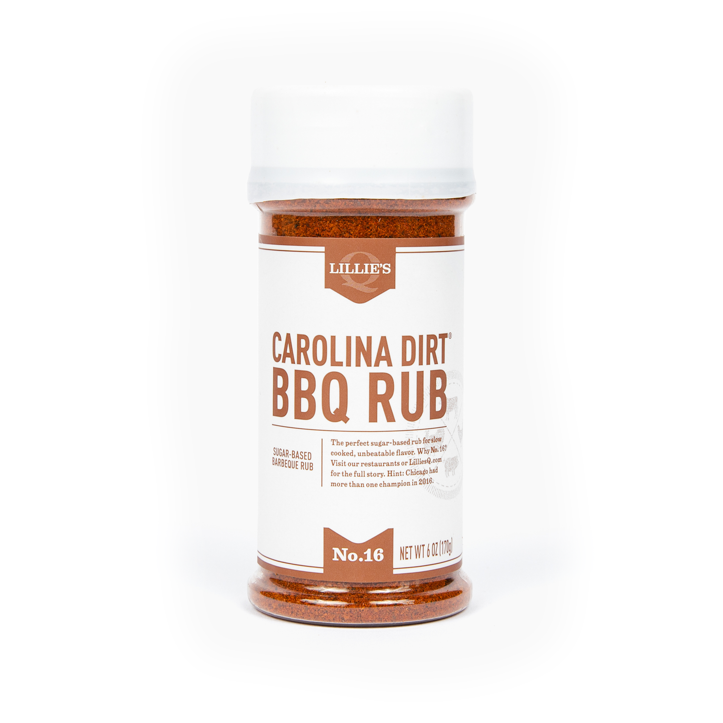 Lillie's Q - Carolina Dirt BBQ Rub 6oz