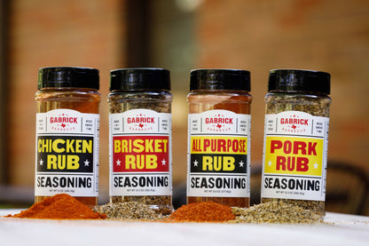 Gabrick BBQ Sauce Co. | Texas BBQ Sauce - Brisket Rub Seasoning