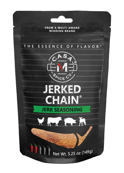 Casa M Spice Co LLC - Jerked Chain® Jerk Seasoning - Refill Bag