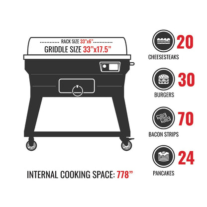 RT-600 Smokestone 600 Griddle