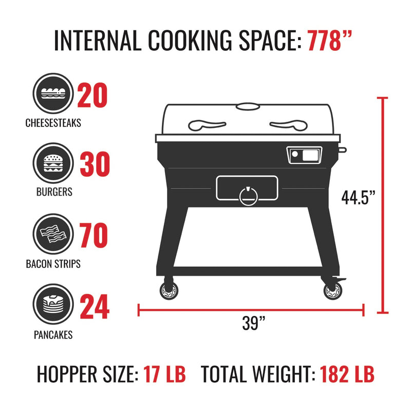 RT-600 Smokestone 600 Griddle