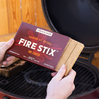 Fire & Flavor - Fire & Flavor Premium FireStix Fire Starter, 8-Pack