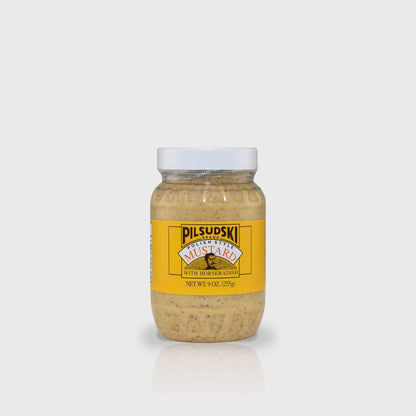 Pilsudski Mustard Co - Polish Style Mustard with Horseradish