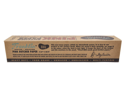 Franklin Barbecue - Pink Franklin Barbecue Butcher Paper 100Ft