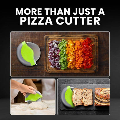 Zulay Kitchen - Handheld Pizza Cutter Wheel - Razor Sharp