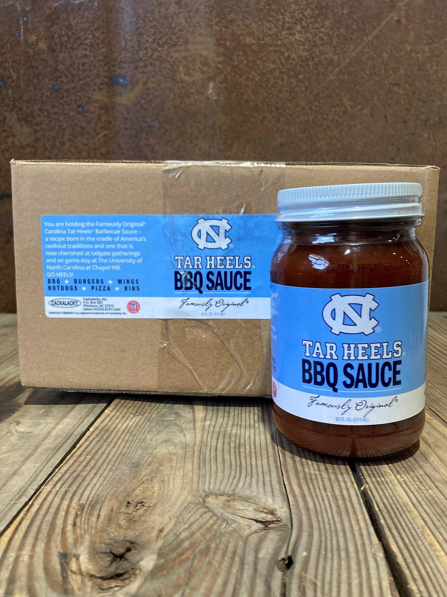 Cackalacky - Carolina Tar Heels BBQ Sauce (16 oz)