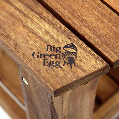 Big Green Egg Acacia Wood Table for XL Egg 118264 IMAGE 3