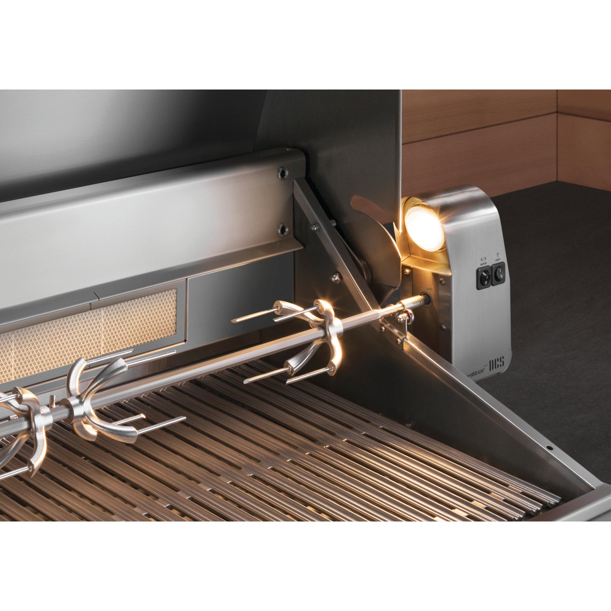 DCS Series 9 48in Built-in Hybrid Grill with Rotisserie BE1-48RC-N IMAGE 13